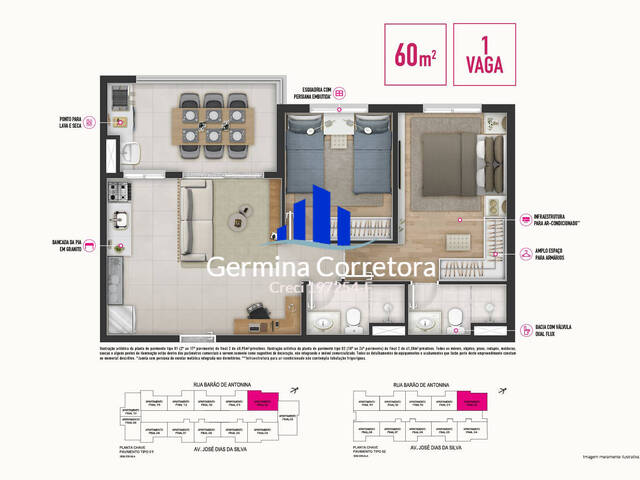 #1152 - Apartamento para Venda em Santana de Parnaíba - SP - 2